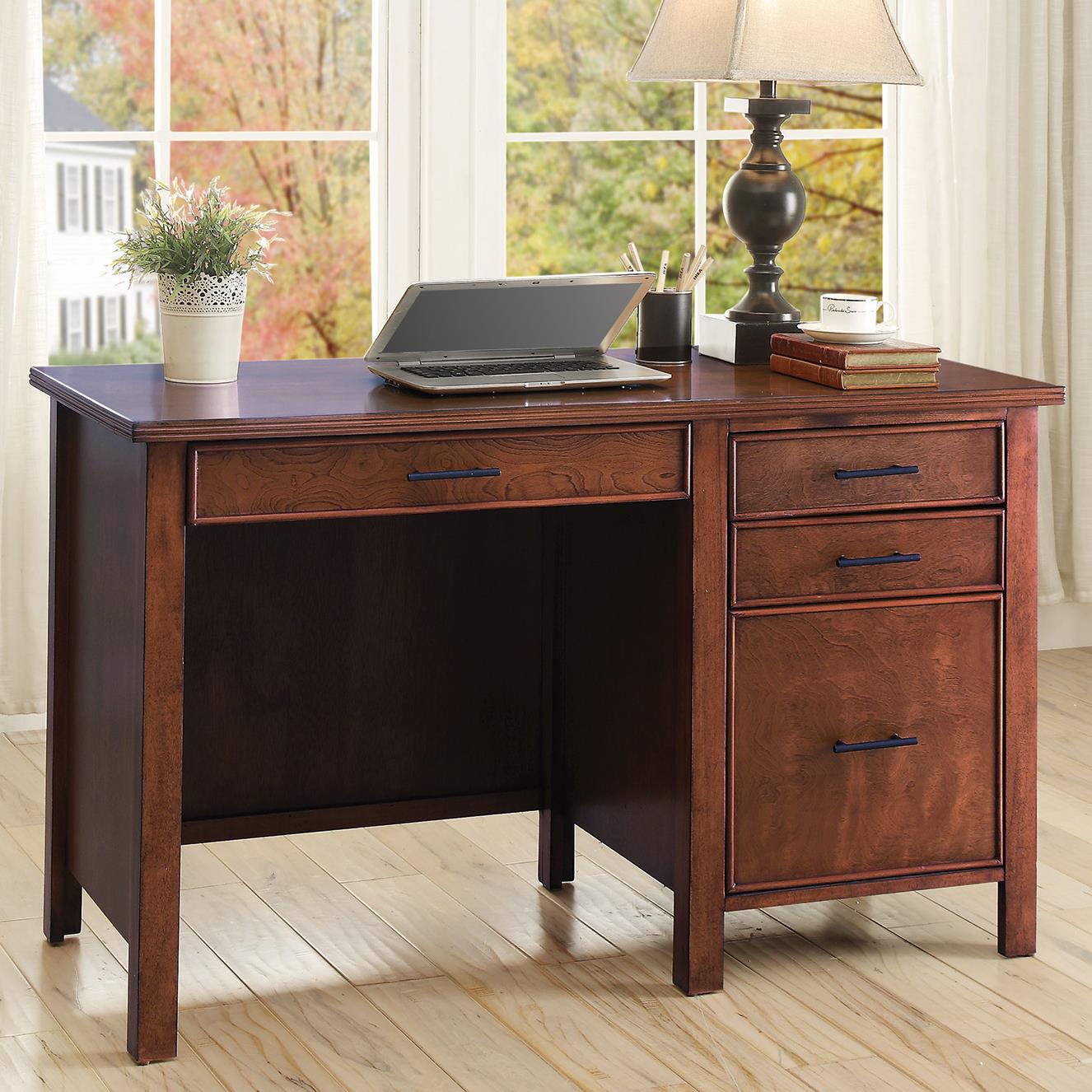 Coaster Writing Desk with File Drawer and Outlet Value City Furniture